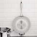 Wok de base plana de tres capas 310mm Vogue