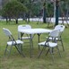Mesa cuadrada plegable Bolero 86cm