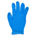 Guantes de nitrilo sin polvo azules