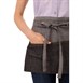 Delantal monedero Chef Works Manhattan gris