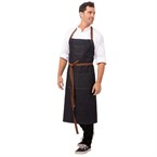 Delantal con peto Chef Works Memphis azul