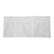 Servilleta una capa blanca 120 x 90mm