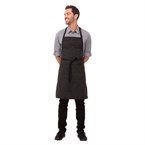 Delantal con peto Chef Works rayas
