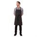 Delantal con peto Chef Works rayas