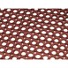 Alfombrilla anti-fatiga de goma roja Jantex