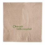 Servilletas recicladas kraft 330 x 330mm