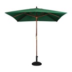 Sombrilla cuadrada Bolero 2,5m verde