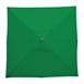 Sombrilla cuadrada Bolero 2,5m verde
