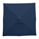 Sombrilla cuadrada Bolero 2,5m azul marino