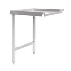 Mesa izquierda Vogue lavavajillas cúpula 600mm
