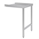 Mesa izquierda Vogue lavavajillas cúpula 600mm