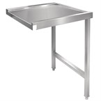 Mesa derecha Vogue lavavajillas cúpula 600mm