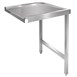 Mesa derecha Vogue lavavajillas cúpula 600mm
