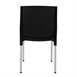 Sillas lateral Bolero apliable negra