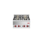 Cocina gas Gastro M 4 quemadores 60/60 PCG