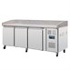 Mostrador frigorífico Polar Serie U Euronorm 3 puertas mesa granito