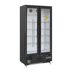 Vitrina Botellera alta con puertas pivotantes Polar Serie G 490L