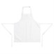 Delantal con peto para niños Whites blanco