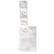 Delantal con peto para niños Whites blanco