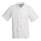 Chaqueta cocina Whites Boston manga corta blanca