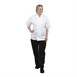 Chaqueta cocina Whites Boston manga corta blanca