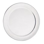 Bandeja para pizza borde ancho aluminio Vogue 200mm
