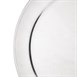 Bandeja para pizza borde ancho aluminio Vogue 255mm