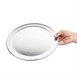 Bandeja para pizza borde ancho aluminio Vogue 255mm