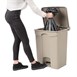 Cubo de basura a pedal Jantex 65Ltr