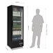 Vitrina Botellera alta con puerta pivotante Polar Serie G 307L