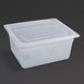 Contenedor polipropileno Vogue GN1/2 con tapa 150mm