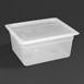 Contenedor polipropileno Vogue GN1/2 con tapa 150mm