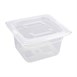 Contenedor polipropileno Vogue GN1/6 con tapa 100mm