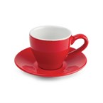 Taza café solo Olympia roja 100ml