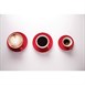 Taza cappuccino Olympia roja 341ml