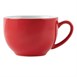 Taza cappuccino Olympia roja 341ml