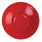 Plato taza café solo Olympia rojo