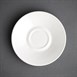 Plato taza café solo Olympia blanco