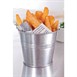 Cubo patatas fritas diseño periódico