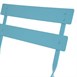 Sillas bistro para terraza Bolero acero azules