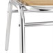 Sillas lateral Bolero aluminio y fresno