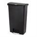 Cubo residuos Rubbermaid pedal frontal 68L negro