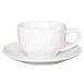 Plato Olympia para tazas de 227ml y 341ml blanco (Caja 12)