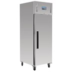 Congelador Polar Serie U una puerta Euronorm acero inoxidable 850Ltr