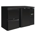 Mostrador Frigorífico con 1 puerta y 2 cajones Polar Serie U 349L