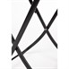 Mesa cuadrada plegable Bolero 60cm polietileno