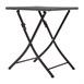 Mesa cuadrada plegable Bolero 60cm polietileno