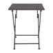 Mesa cuadrada plegable Bolero 60cm polietileno