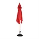Sombrilla cuadrada Bolero 2,5m roja