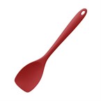 Cuchara servir de silicona roja 280mm